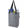 Felta GRS Recycled Felt Tote Bag with Wide Bottom 12L 5