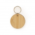 Circular Bamboo Keyring 3