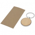 Moreno Beech Wood Round Keychain 5