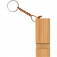 Bamboo Key Chain Phone Stand 4