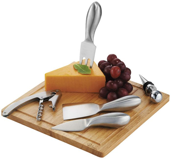 Mino 6-Piece Wine And Cheese Set | UK Corporate Gifts