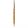 Midar Cork and Wheat Straw Ballpoint Pen 1