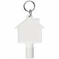 Maximilian House-shaped Utility Key with Keychain 3