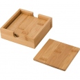 Bamboo Coaster Set (4pc) 3