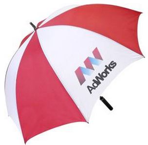 umbrella striped budget storm personalised logo
