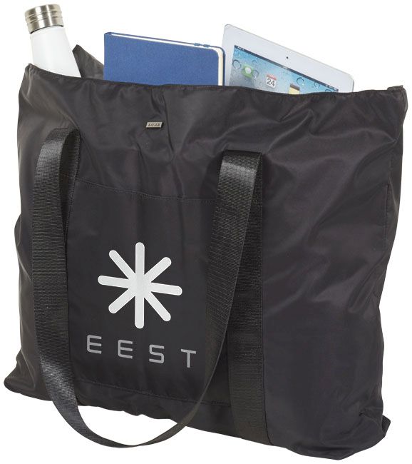 large travel tote bag with zipper