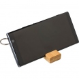 Bamboo Key Chain Phone Stand 6