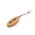 Oval Cork Keyring 2