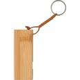 Bamboo Key Chain Phone Stand 5