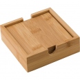 Bamboo Coaster Set (4pc) 2